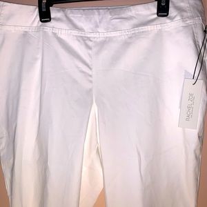 Rachel Zoe White Ankle Pants 14W